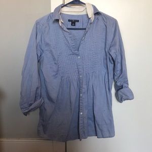 Chambray Gap Top
